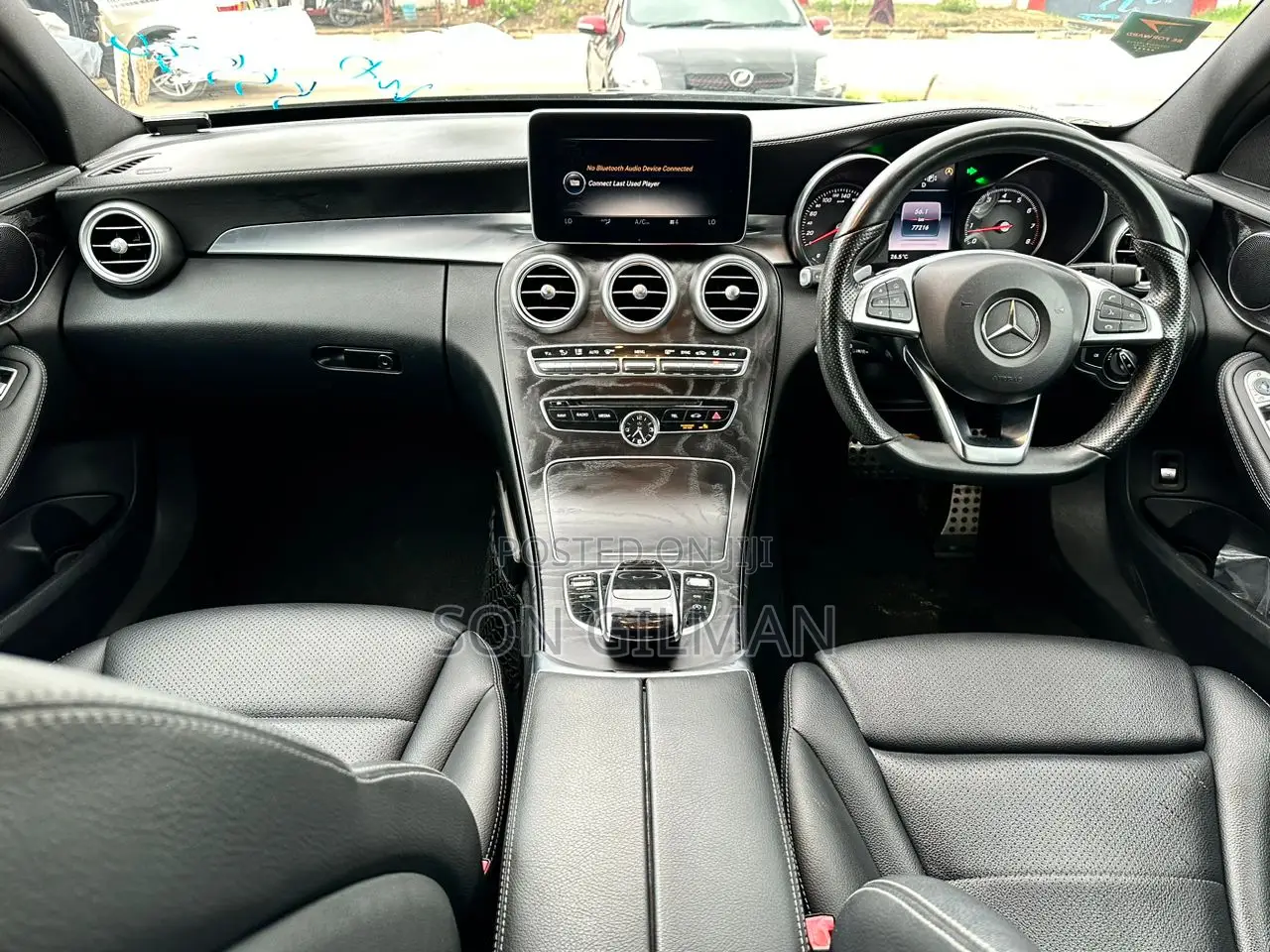 Mercedes-Benz C-Class 2015 Black