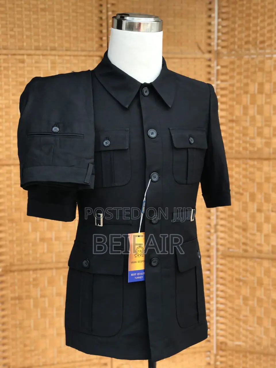 Kaunda Suti Za Kiume | Mikono Mifupi | Short Sleeves Kaunda
