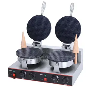 Double Head Commercial Cone Waffle Maker