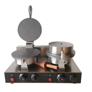 Double Head Commercial Cone Waffle Maker