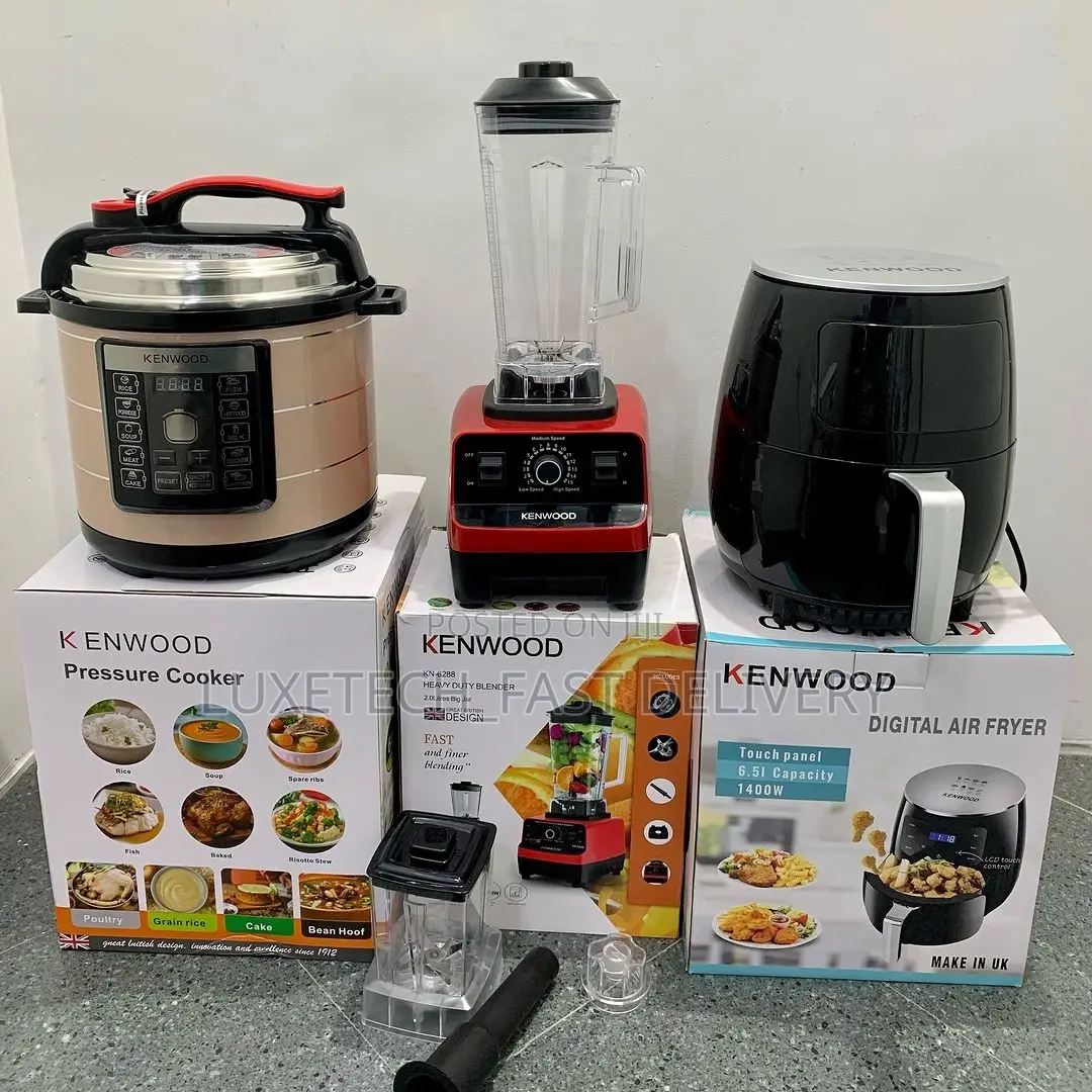 Full Set | Blender 2L | Air Fryer 6L | Pressure Cooker 6L