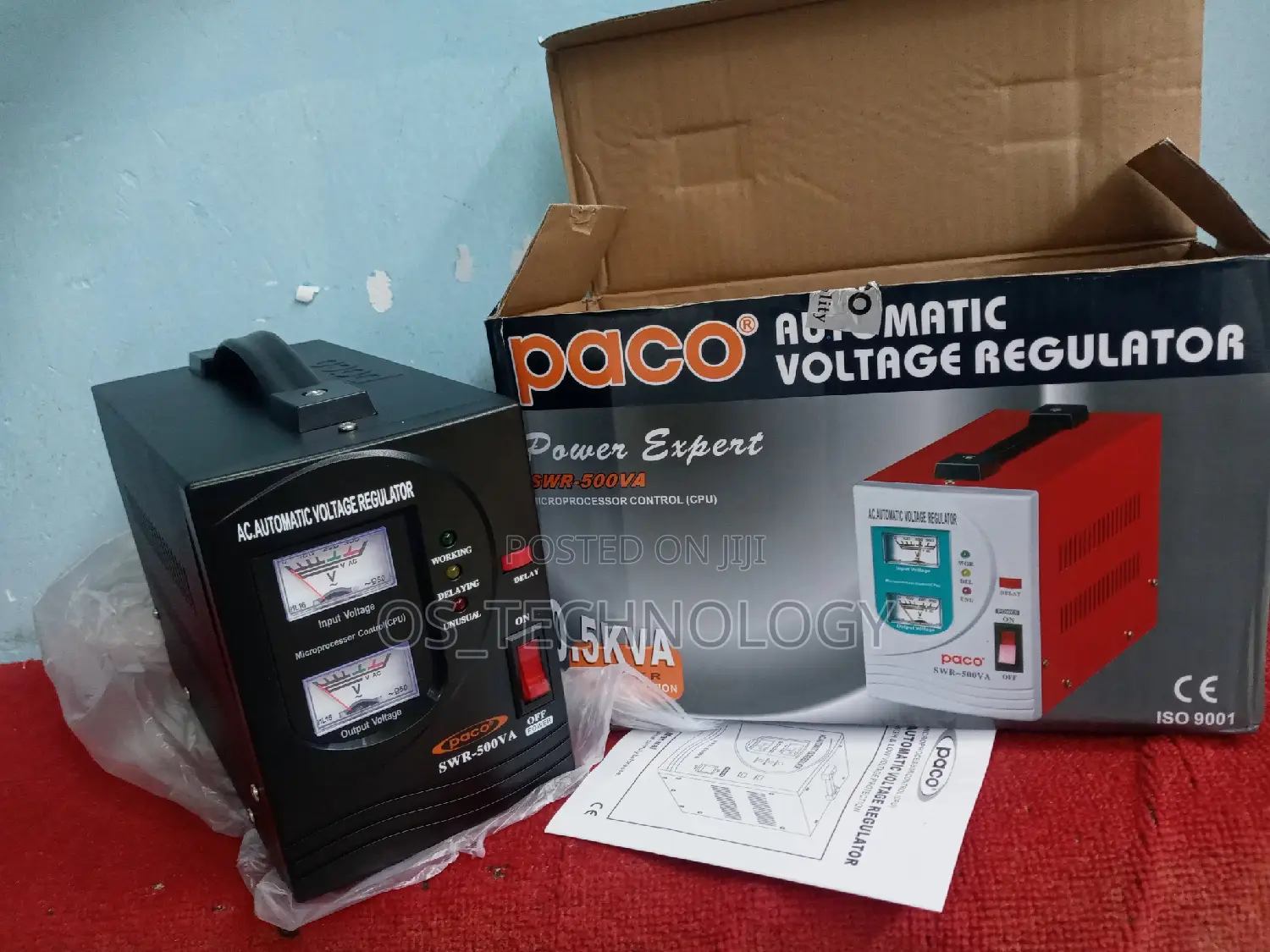 500W Original Stabilizer.Input 120V/240V.Output 220V, 110V