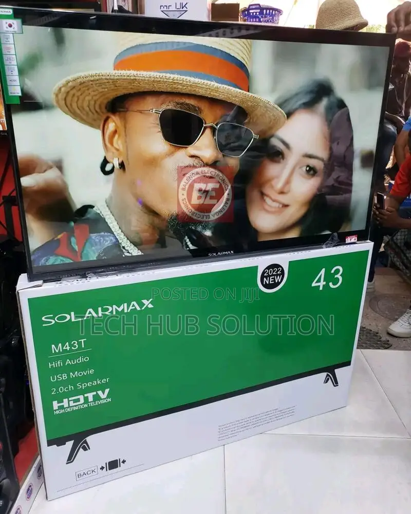 Solar Max Double Screen Tv Inch 43