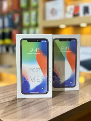 New Apple iPhone X 64 GB Silver