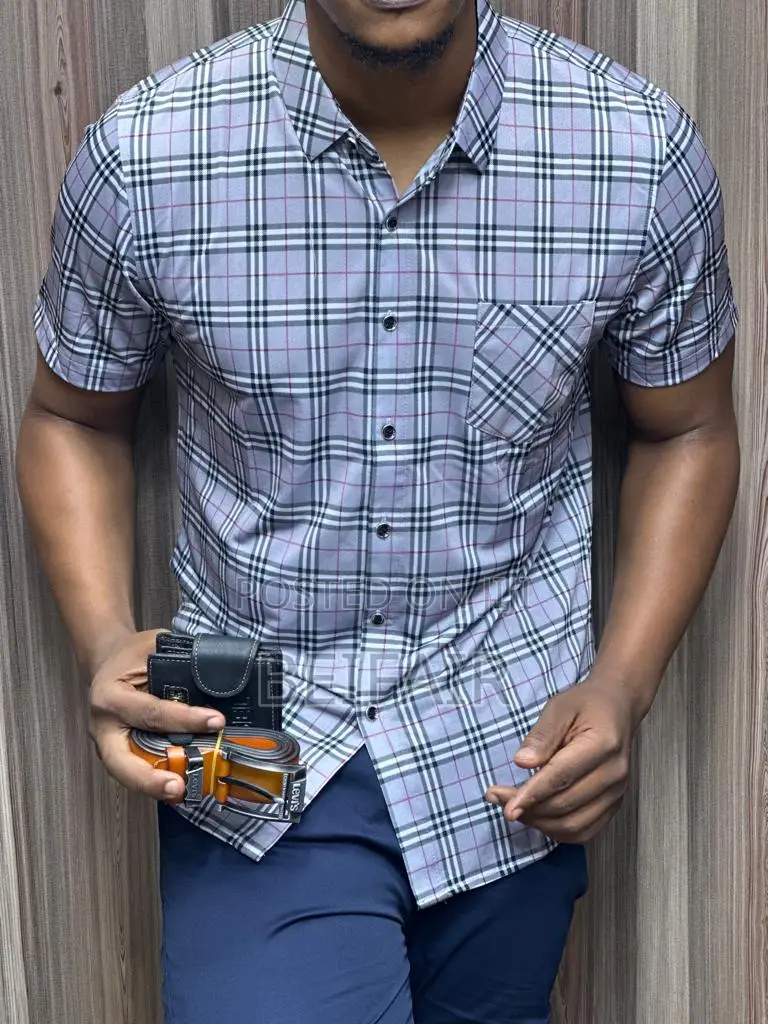 Mashati Ya Kiume | Mikono Mifupi | Shirts | Short Sleeves