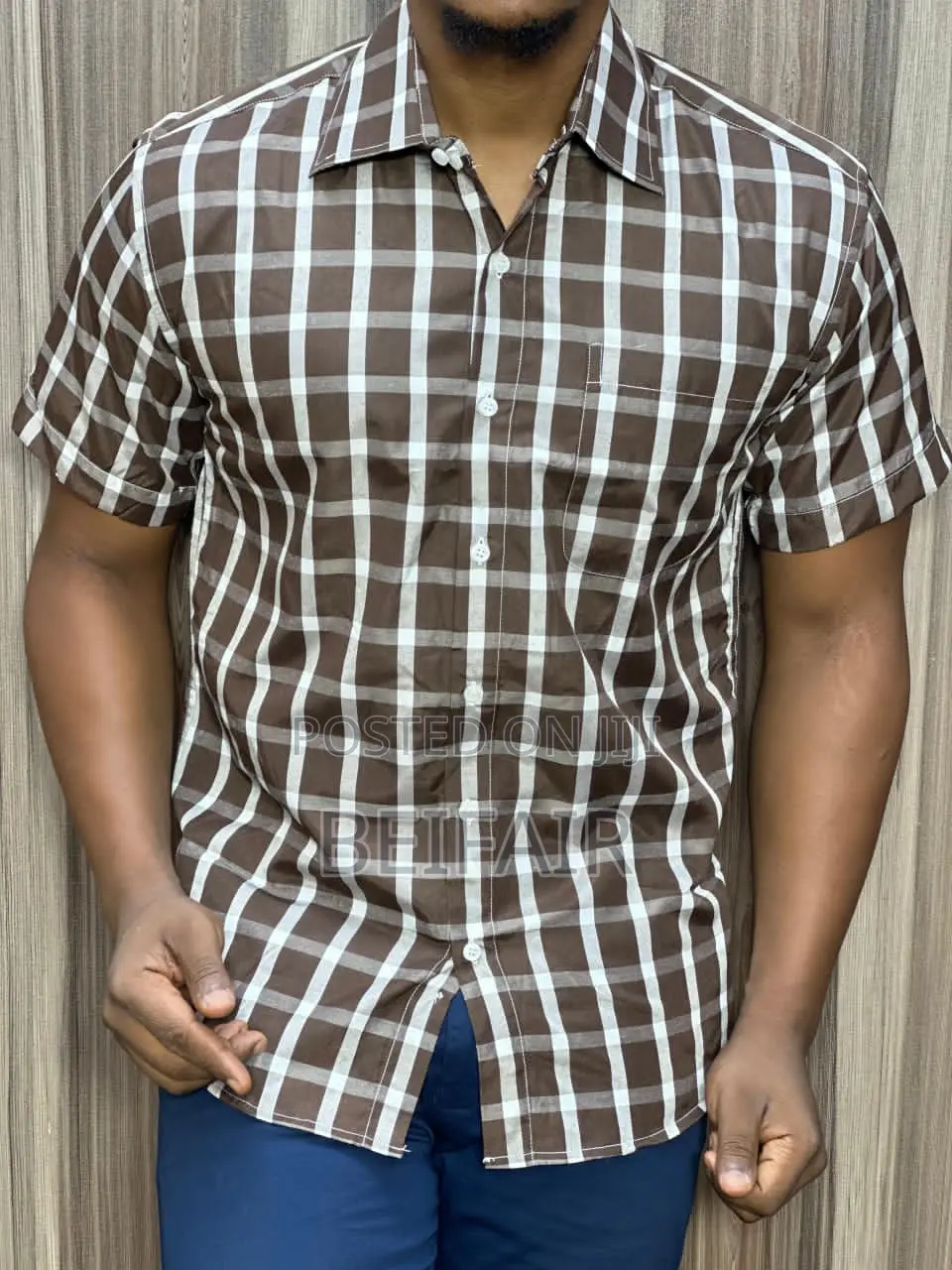 Mashati Ya Kiume | Draft Shirts | Short Sleeves