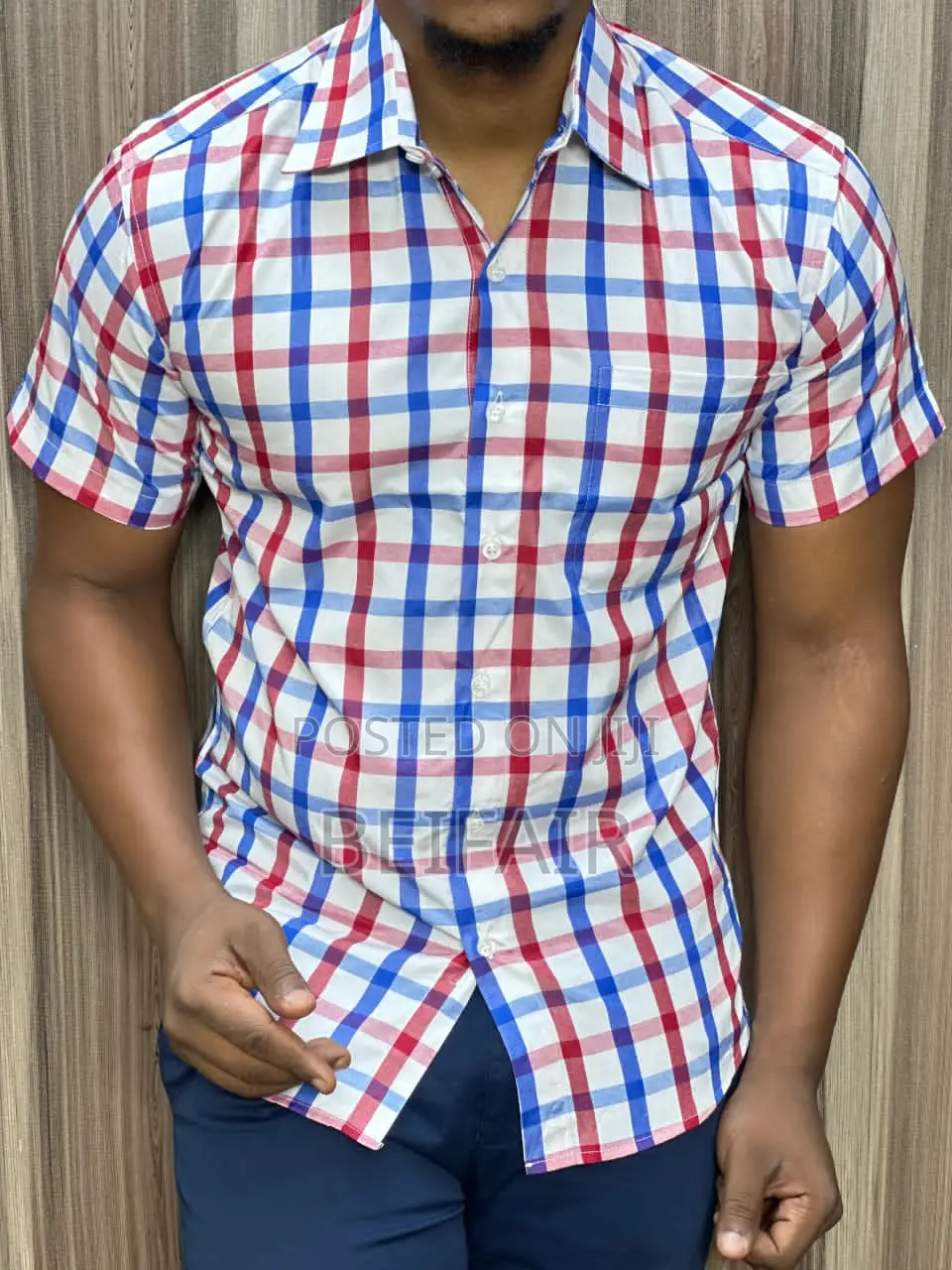 Mashati Ya Kiume | Draft Shirts | Short Sleeves