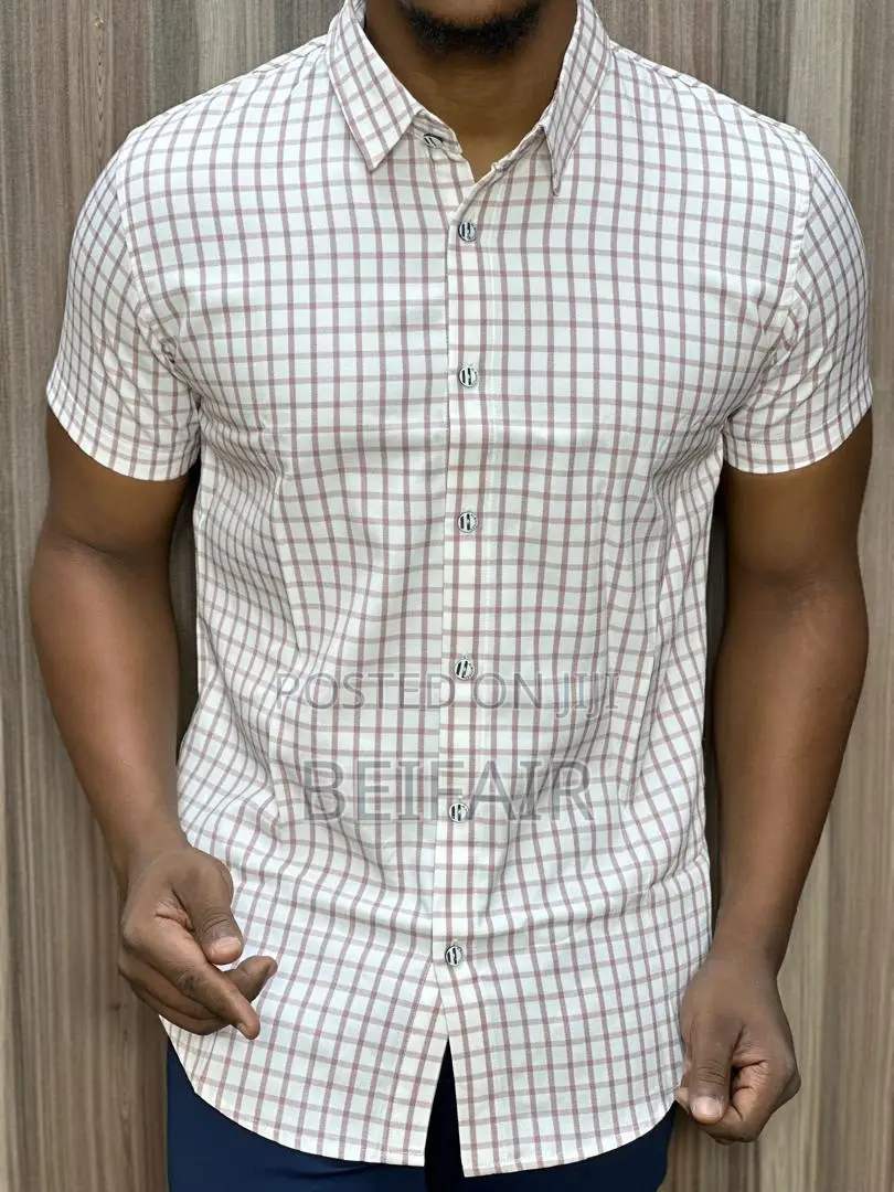 Mashati Ya Kiume | Mikono Mifupi | Shirts | Short Sleeves