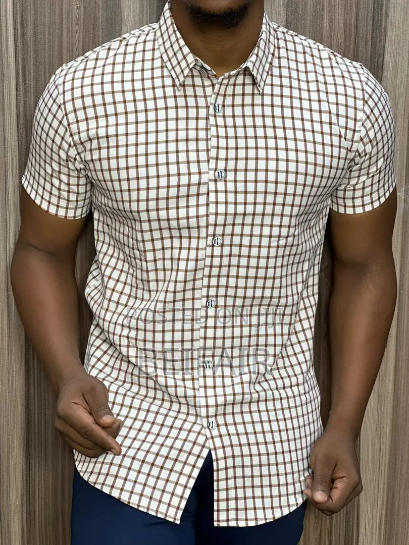Mashati Ya Kiume | Mikono Mifupi | Shirts | Short Sleeves