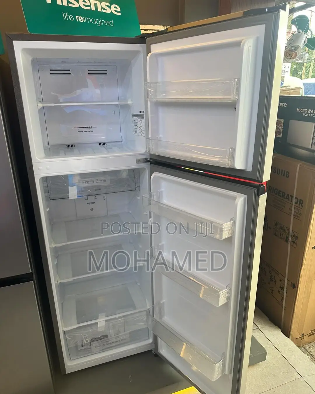 Hisense Refrigerator/Friji 250L