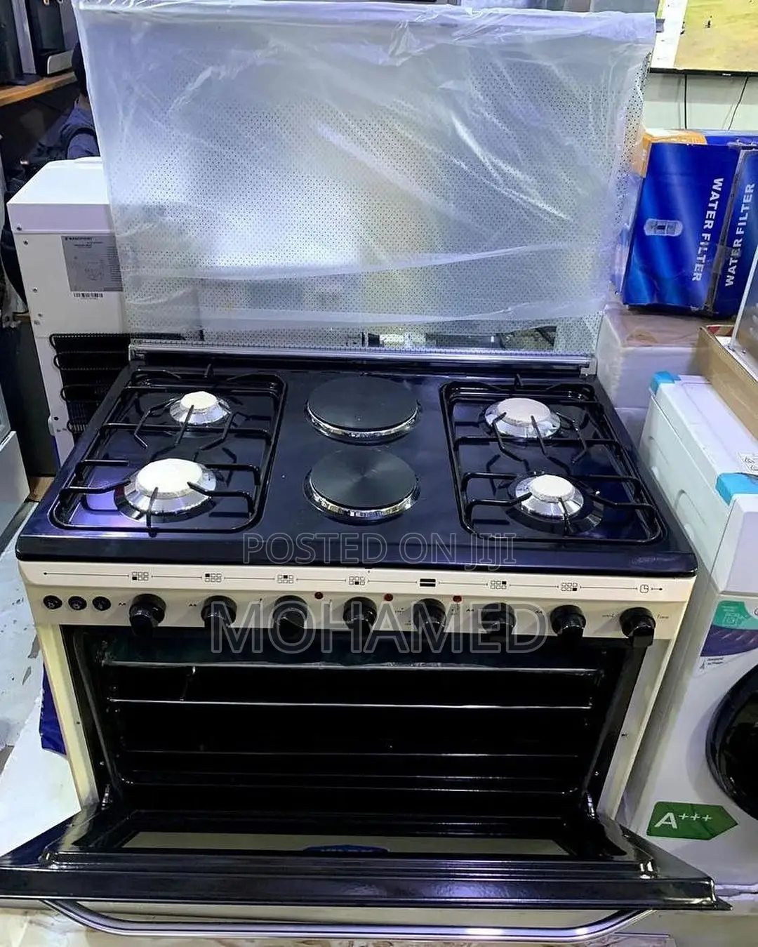 Mr UK 4gas 2 Electric Cooker/Jiko