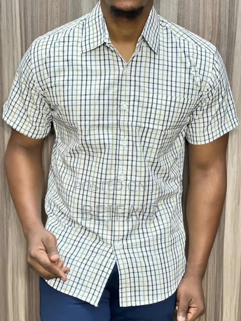 Mashati Ya Kiume | Shirts | Mikono Mifupi | Short Sleeves