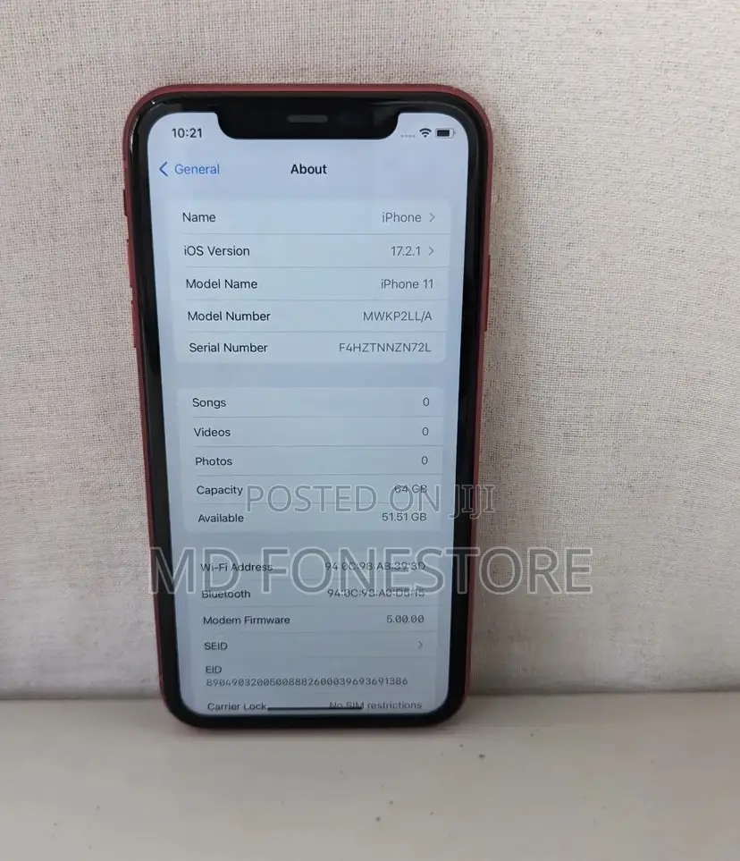Apple iPhone 11 64 GB Red