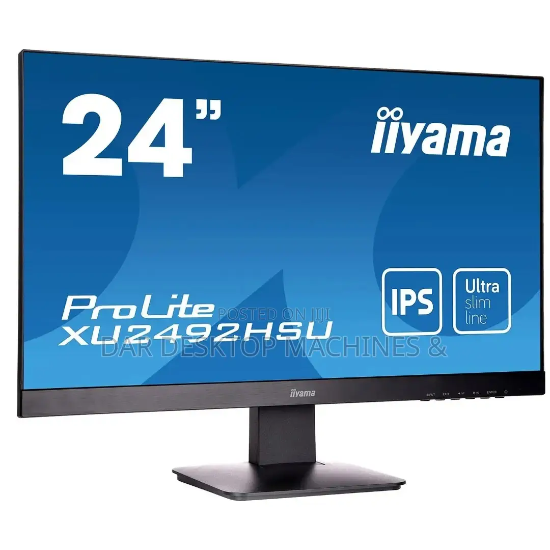 Iiyama Frameless Monitors Inch 24
