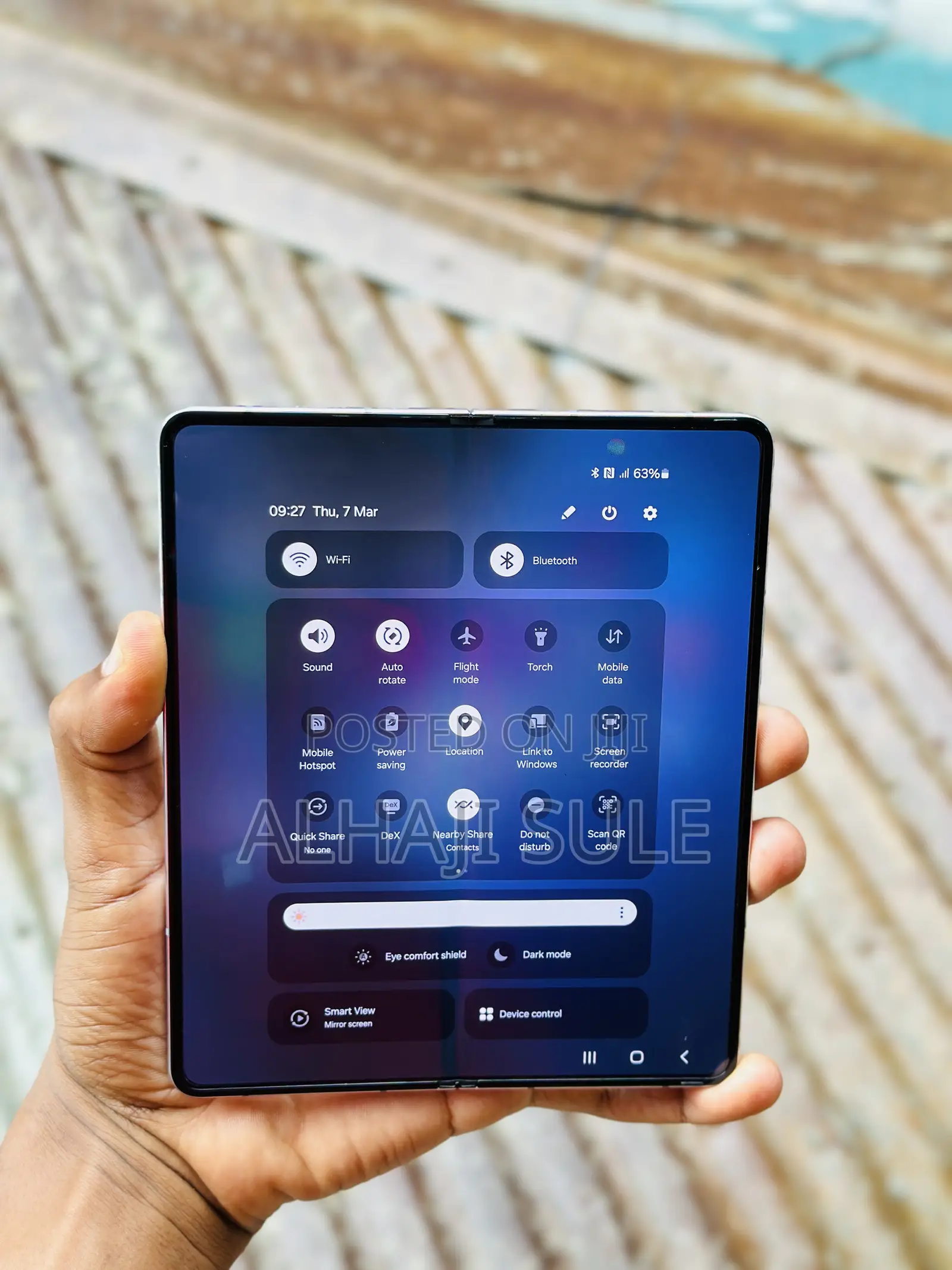 Samsung Galaxy Fold 5G 512 GB Blue