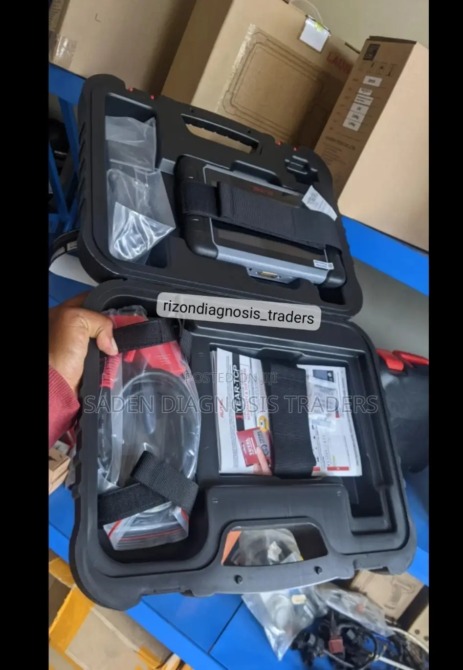 Autel Maxicom Mk808s Diagnostic Mashine Inapiga Gari Zote