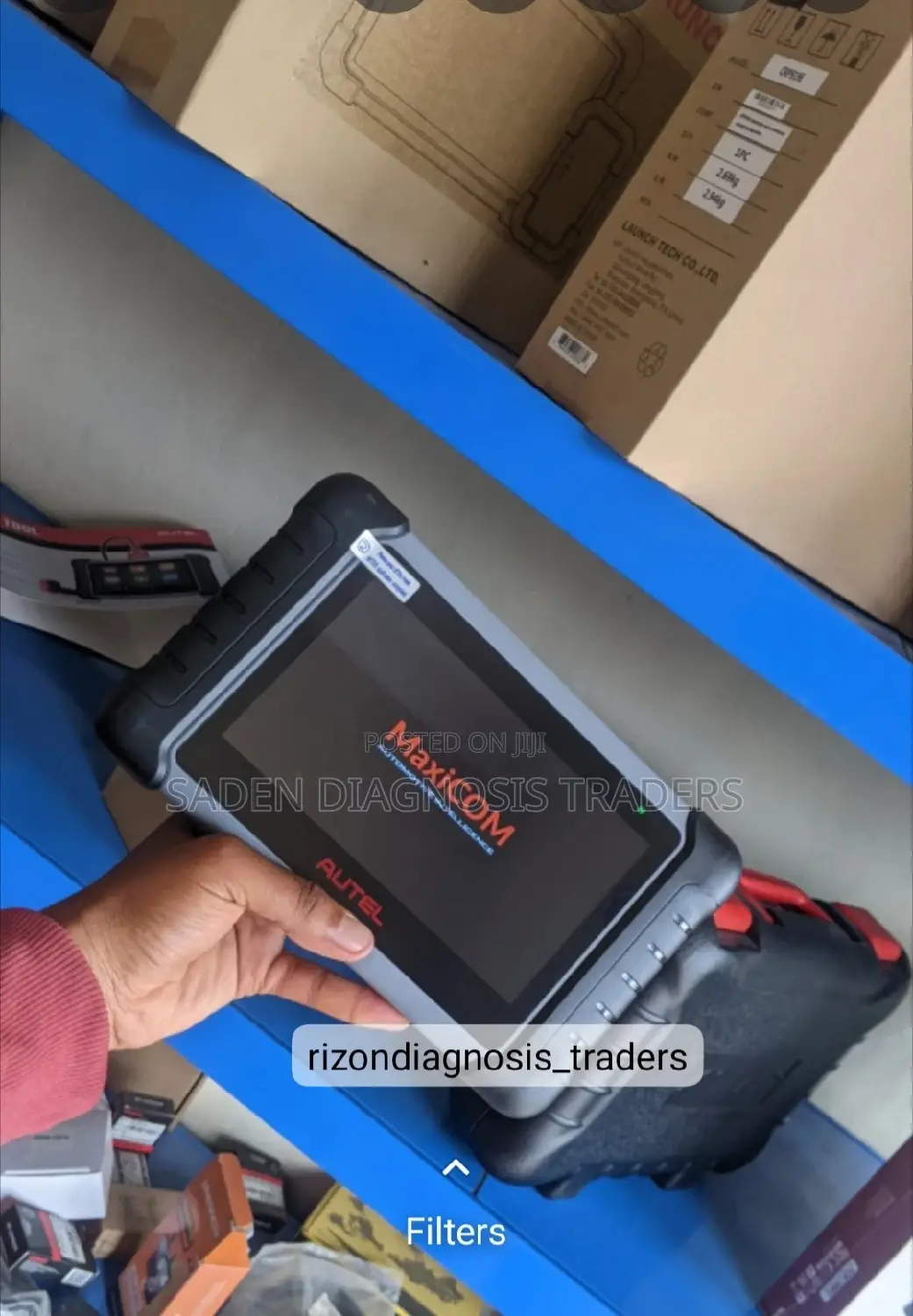 Autel Maxicom Mk808s Diagnostic Mashine Inapiga Gari Zote