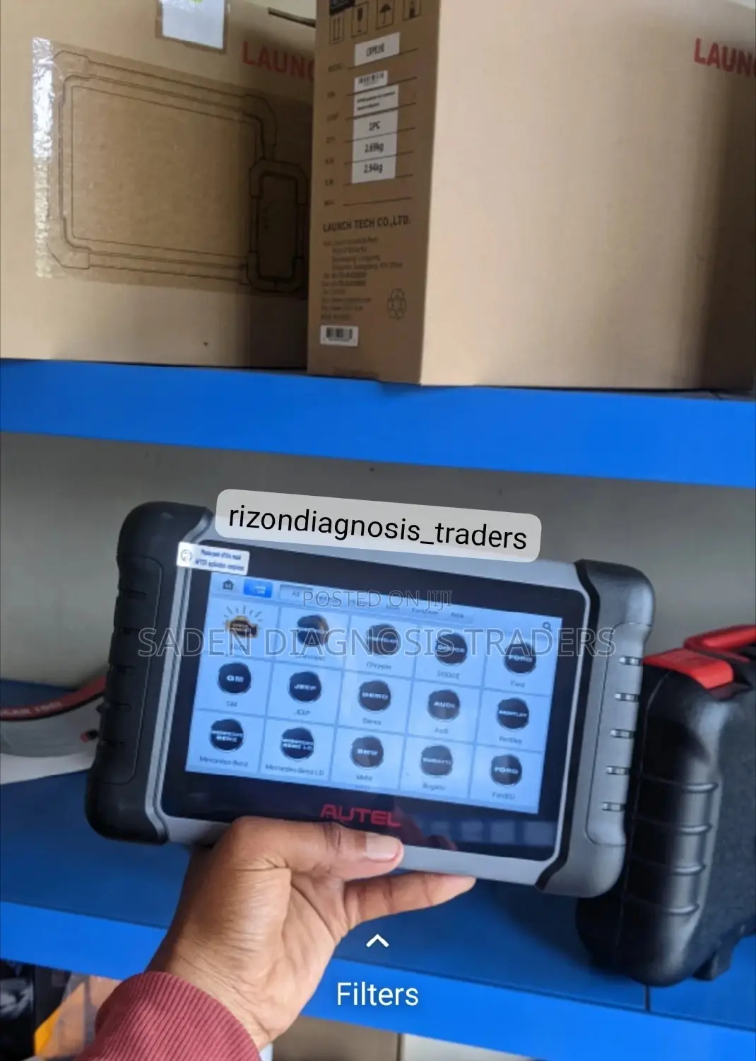 Autel Maxicom Mk808s Diagnostic Mashine Inapiga Gari Zote