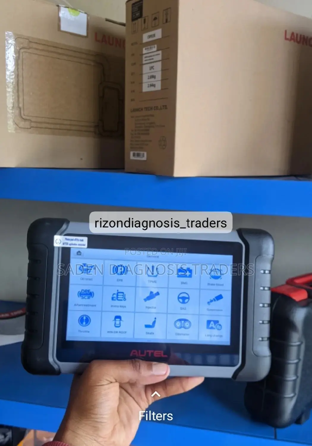 Autel Maxicom Mk808s Diagnostic Mashine Inapiga Gari Zote