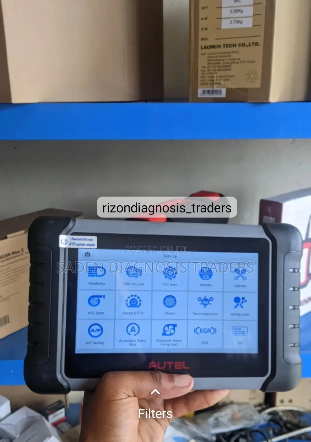 Autel Maxicom Mk808s Diagnostic Mashine Inapiga Gari Zote
