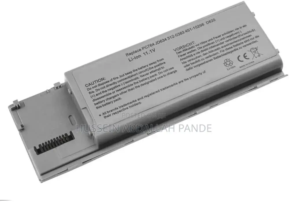 Battery for Latitude D620/ D630 Atg D630C Nt379 Jd634 Td175