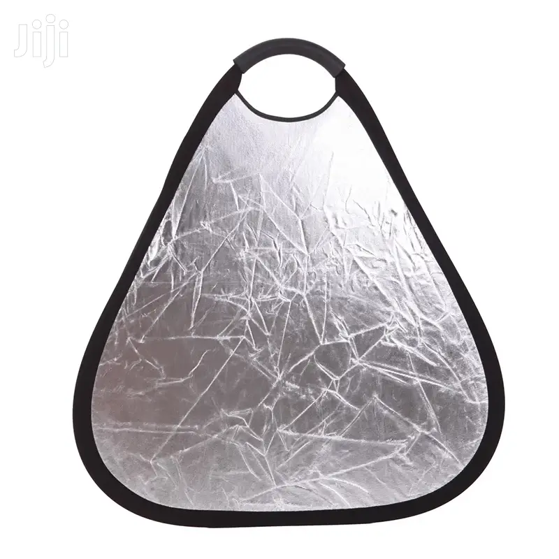 2in1 80cm Triangular Reflector, Gold/Silver
