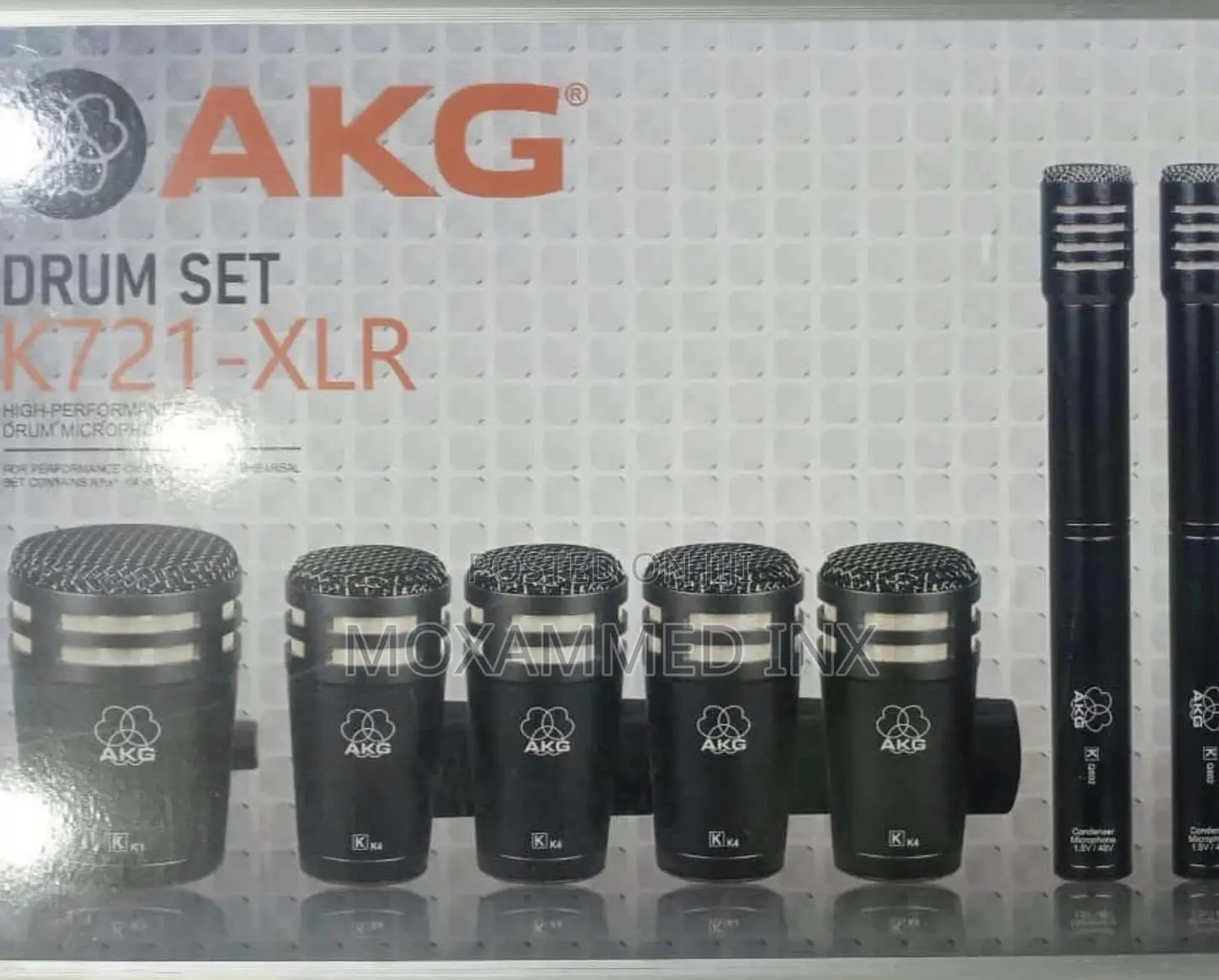 AKG Drum Set -XLR