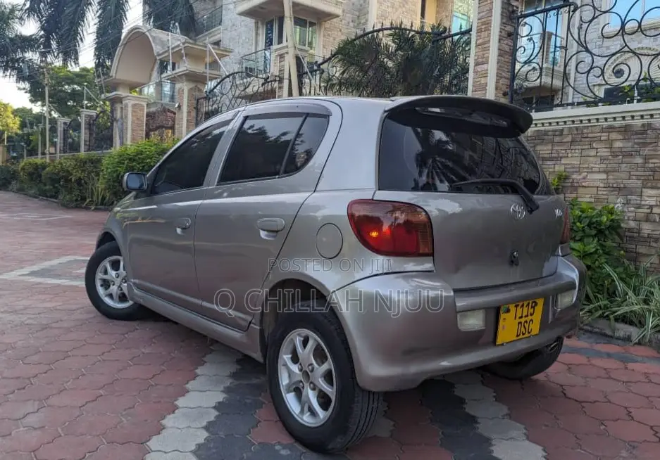 Toyota Vitz 2002 Silver