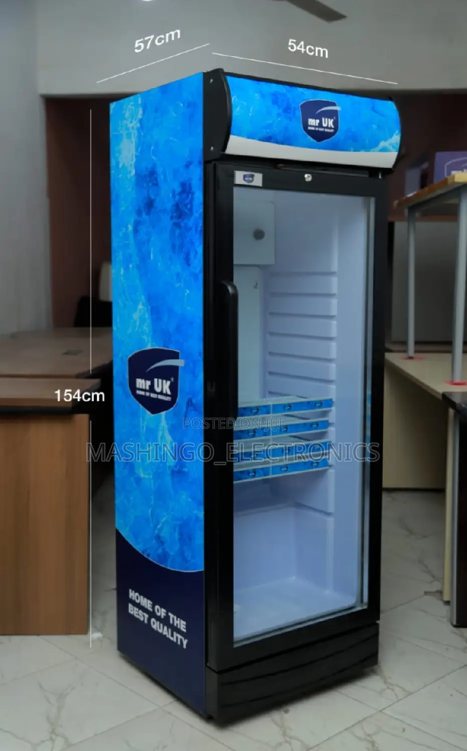 "OFFER OFFER" Brand New Mr UK Showcase Fridge 208 Liters