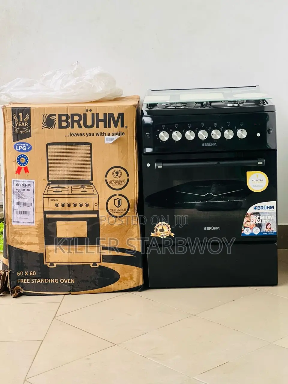 Cooker Mpya Haijatumika Bruhm