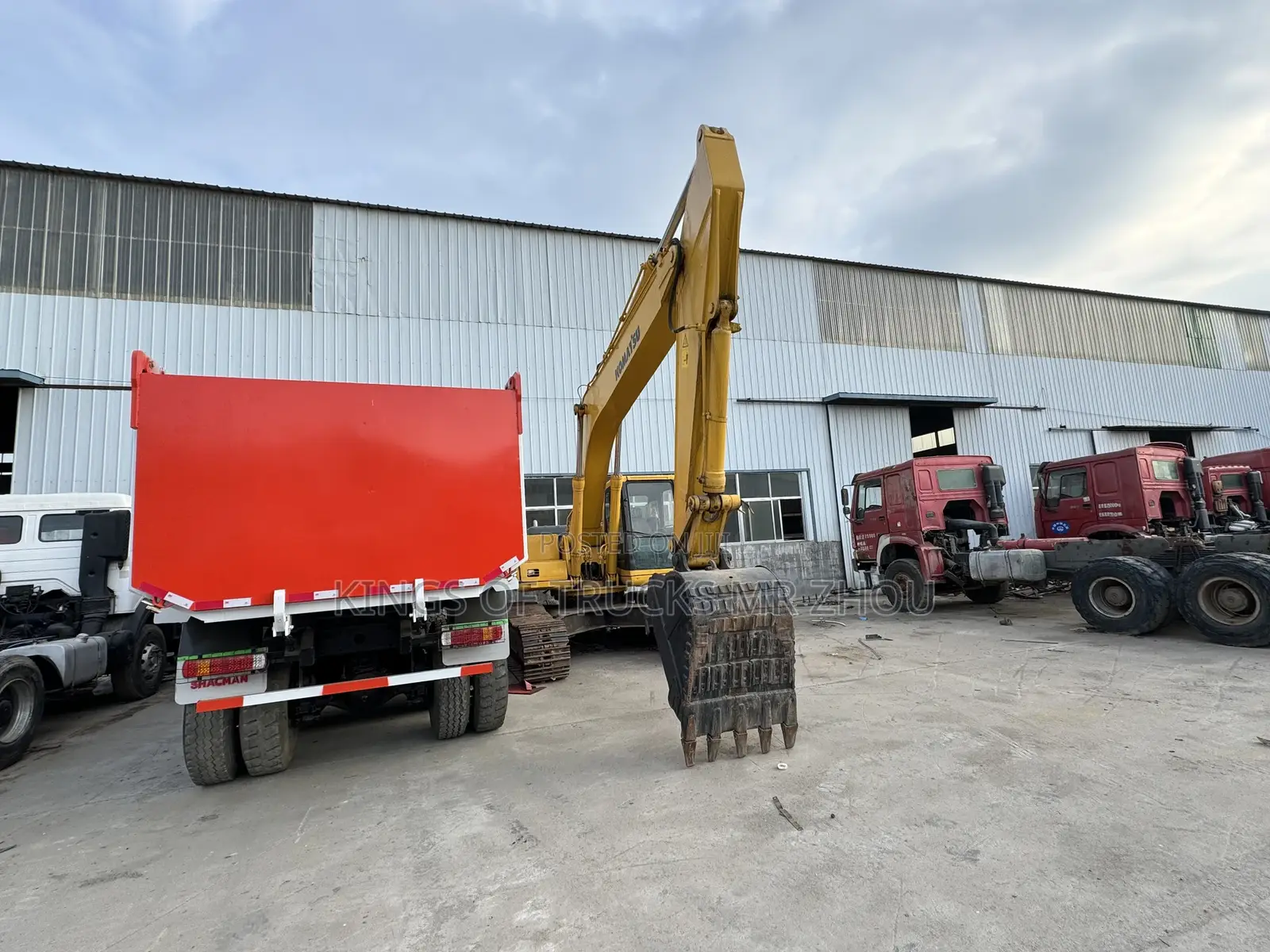 Ready to Order From China Used Shacman 6x4 Dump Truck