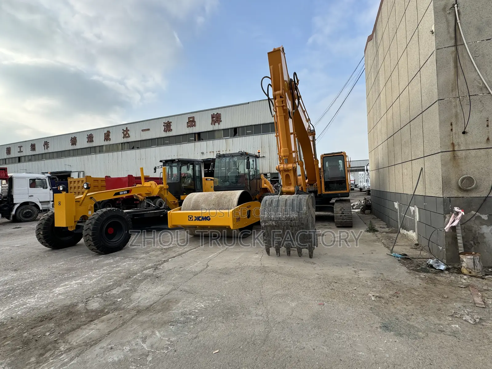 Used Road Rollers and Ground Machines Are Sold