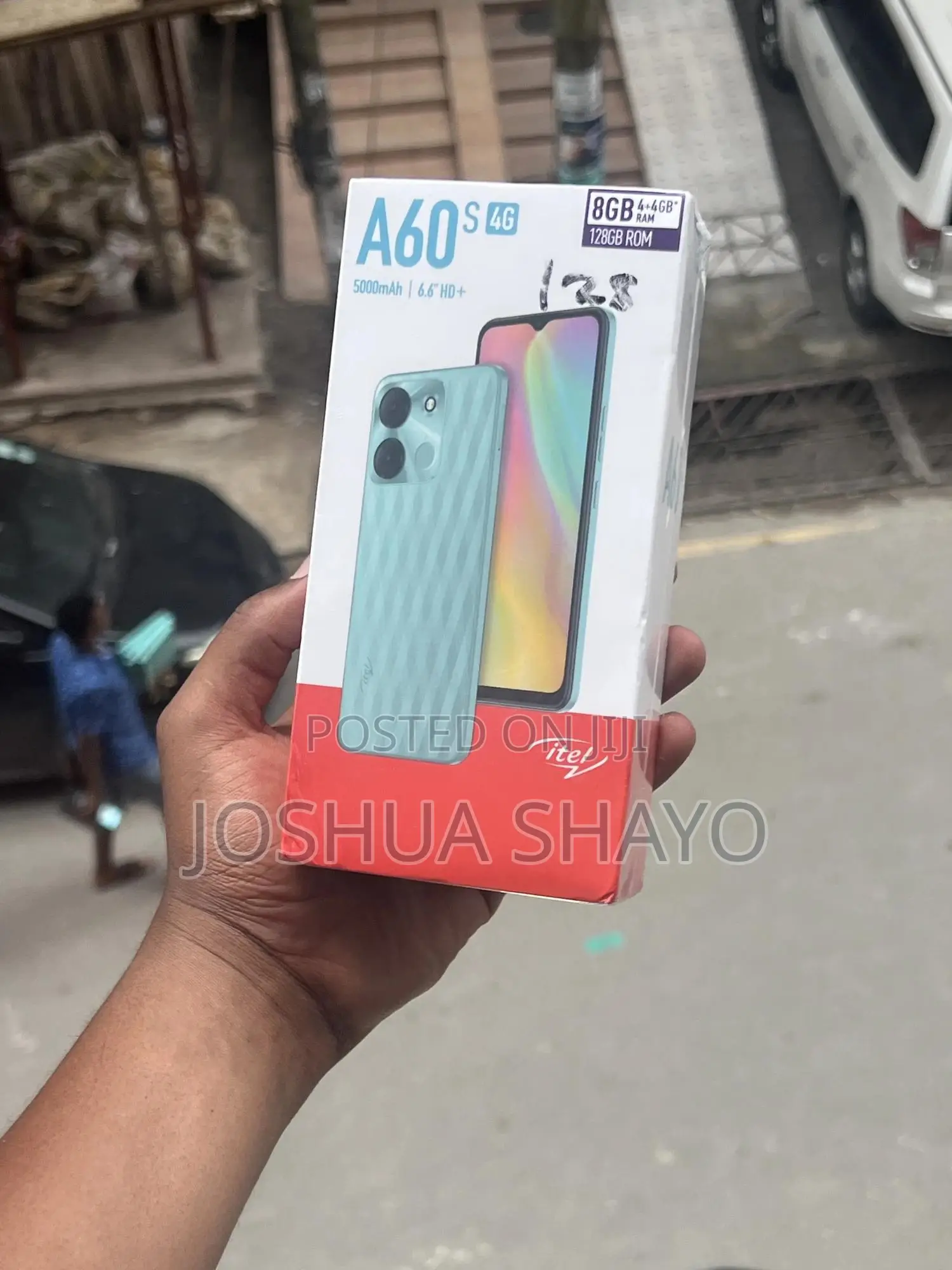 New Itel A60s 128 GB Blue