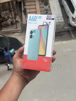 New Itel A60s 128 GB Blue