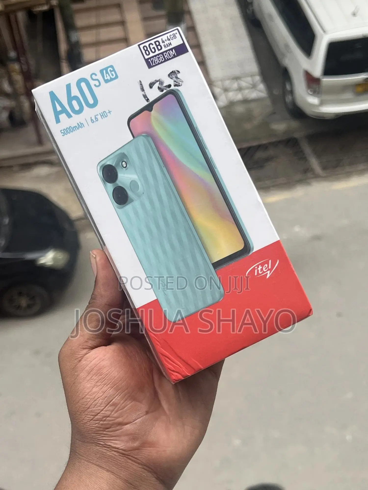 New Itel A60s 128 GB Blue