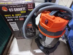 Wet and Dry Vacuum Cleaner 35l Shakt Gold