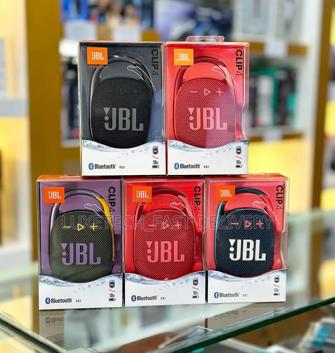 JBL Clip 4 Portable Bluetooth Speaker