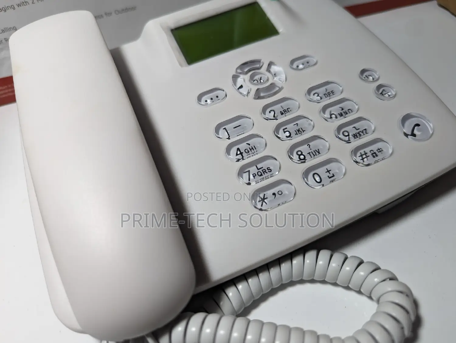 New Mobile Phone White