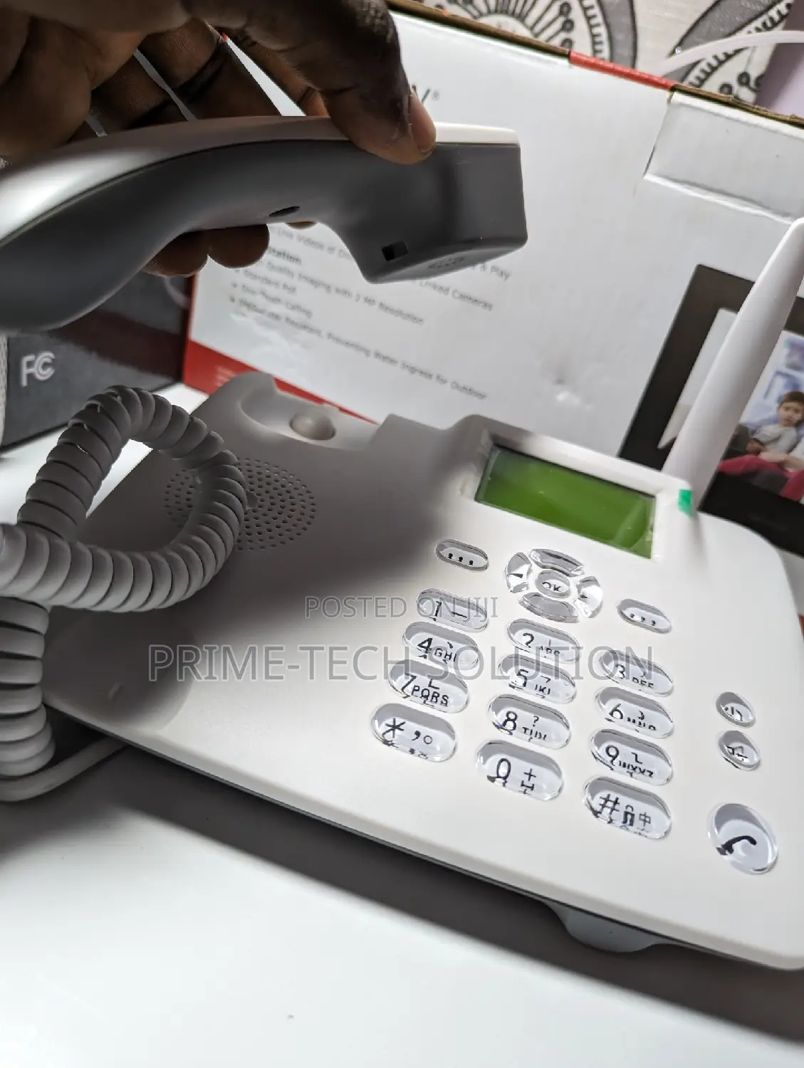 New Mobile Phone White