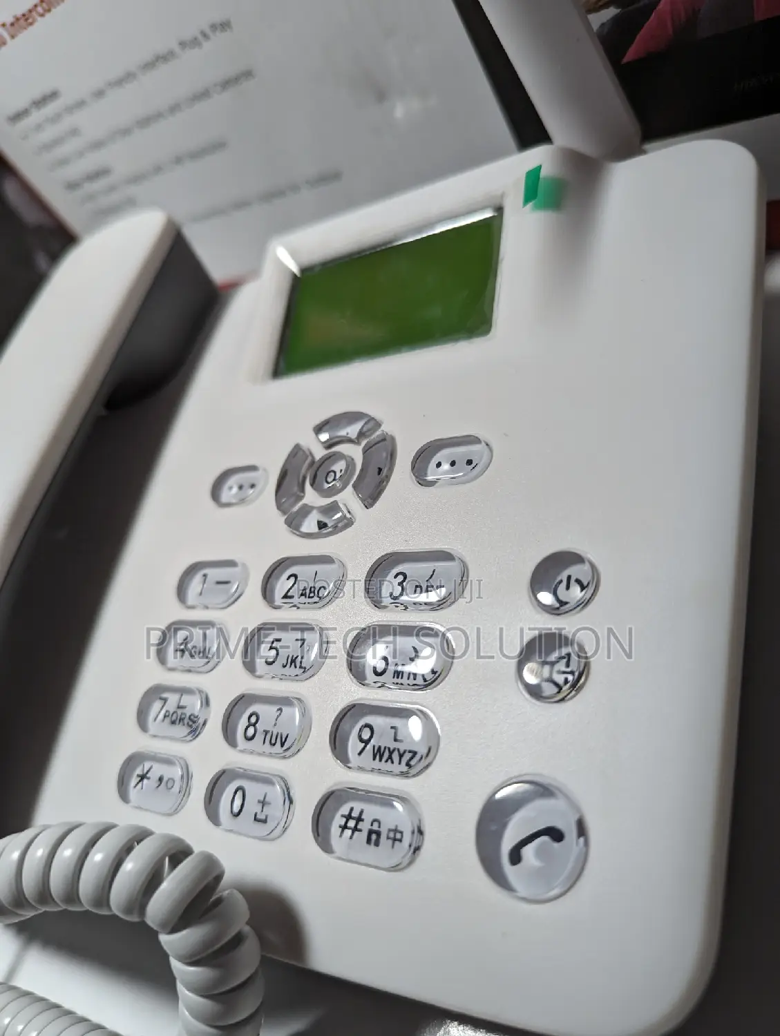 New Mobile Phone White