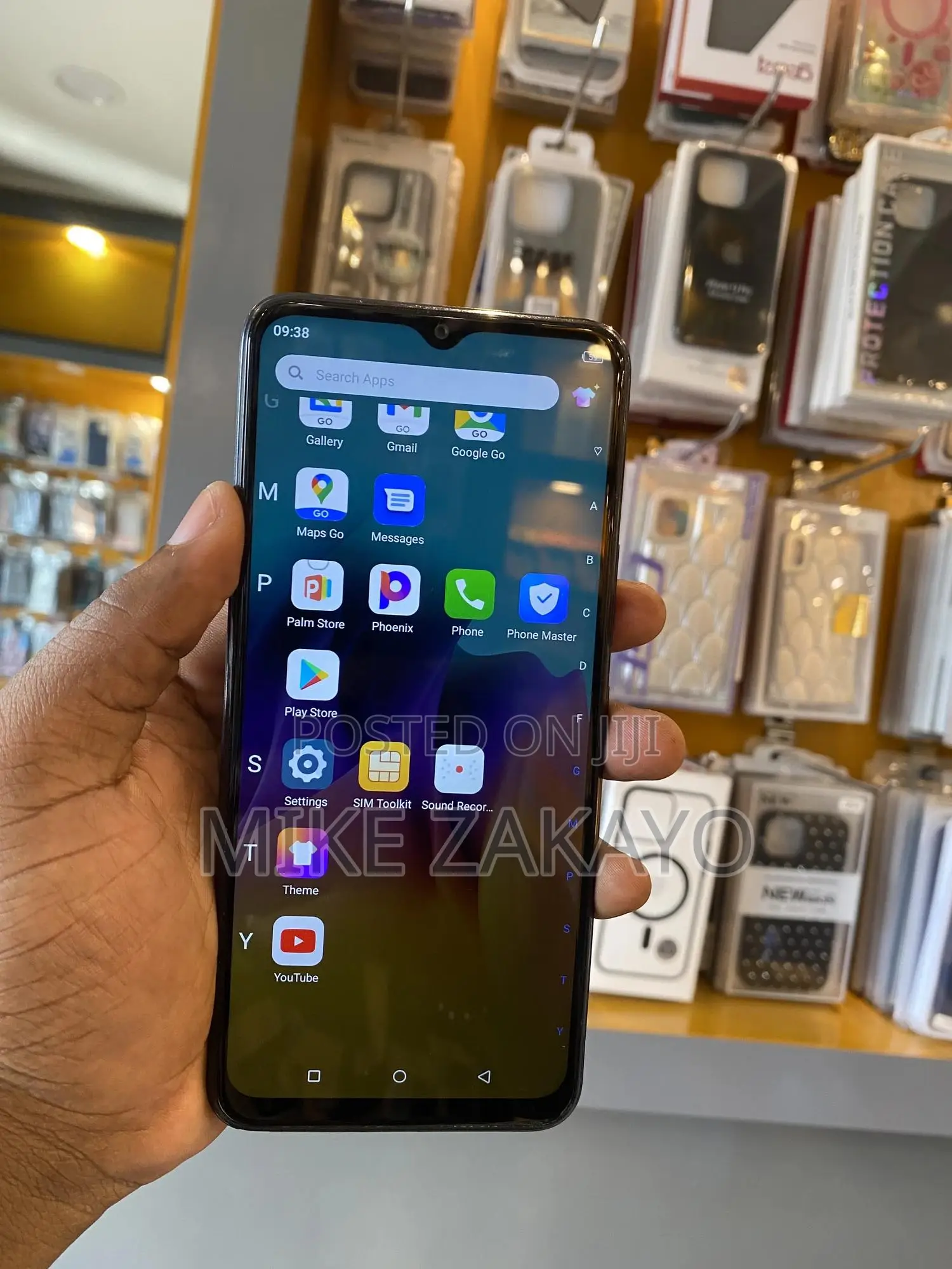 Itel A58 64 GB Black