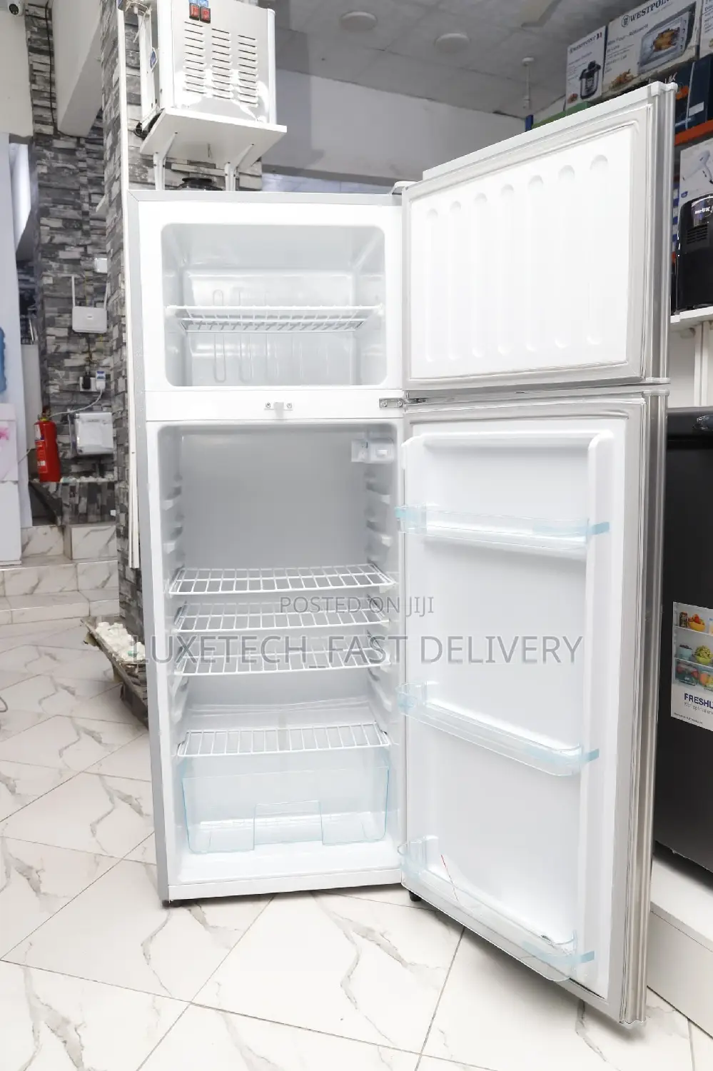 Mr UK Fridge 230 Litres Fast Cooler and Top Freezer