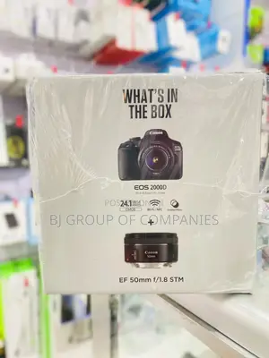 Canon EOS 2000 +18-55mm IS+50 1.8 STM Lens Kit