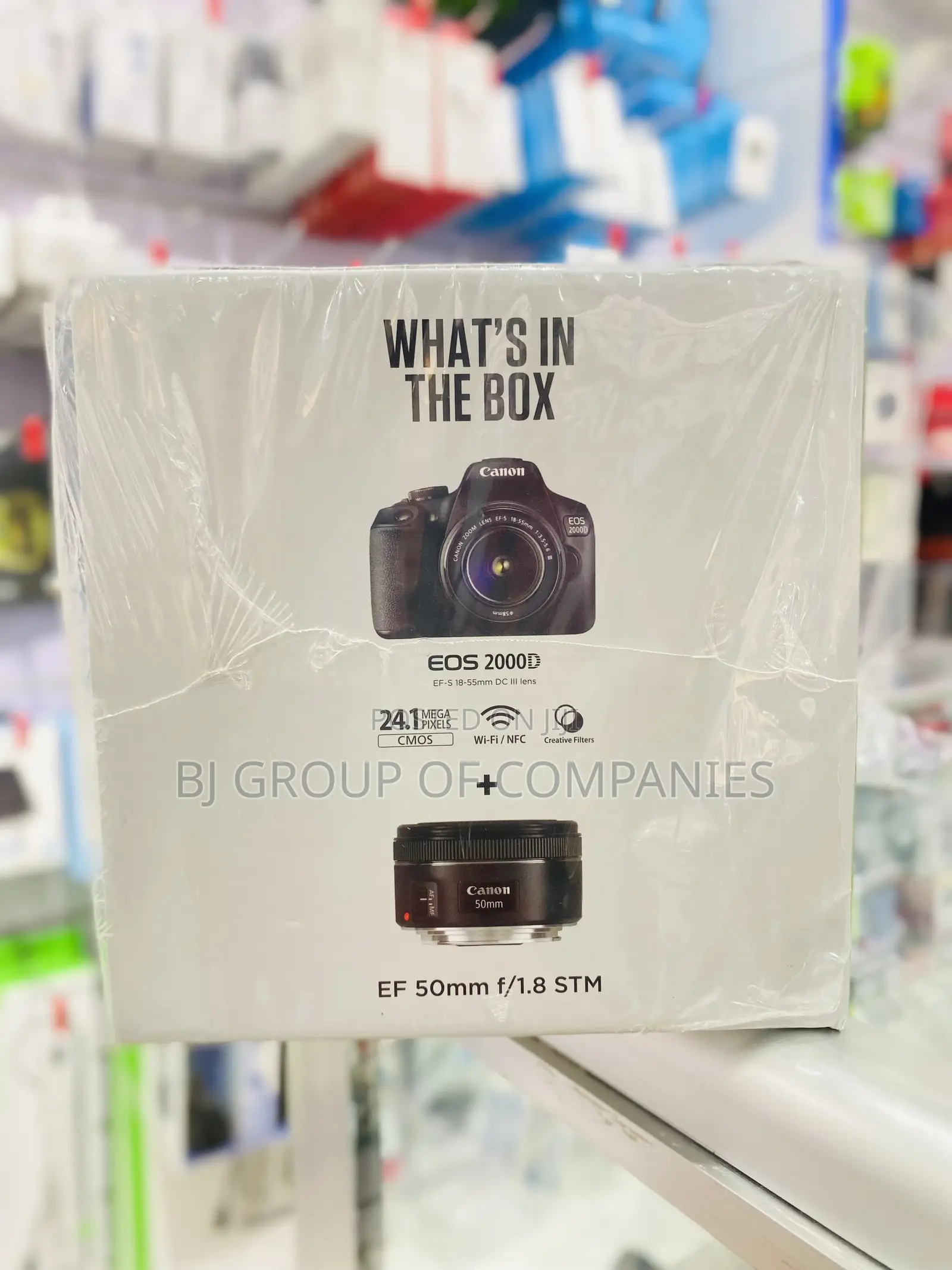 Canon EOS 2000 +18-55mm IS+50 1.8 STM Lens Kit