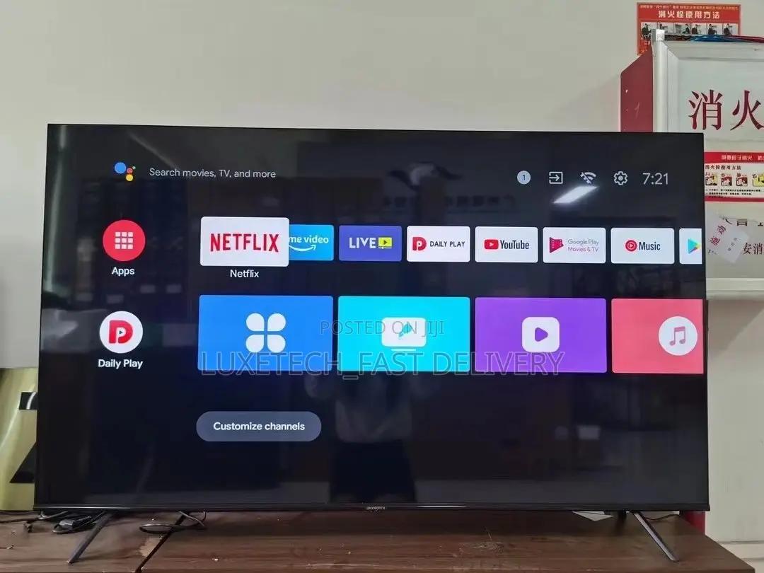 Skyworth 65" Qled Uhd Smart TV High Resolution (Google Tv)