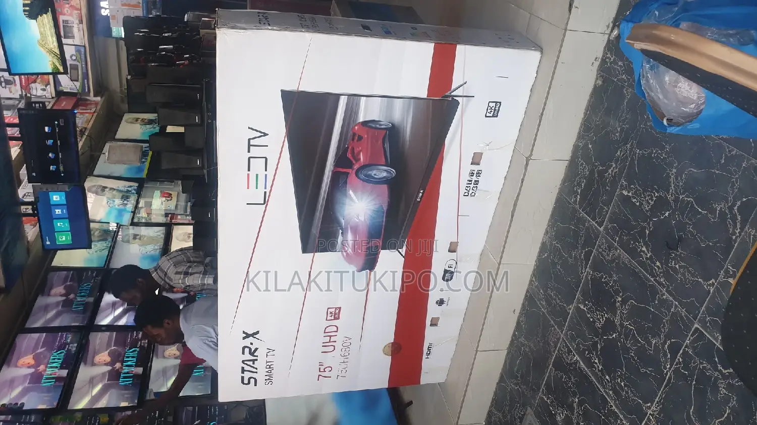 Star X Smart Uhd 4K TV Inch 75 With Free Sound Bar