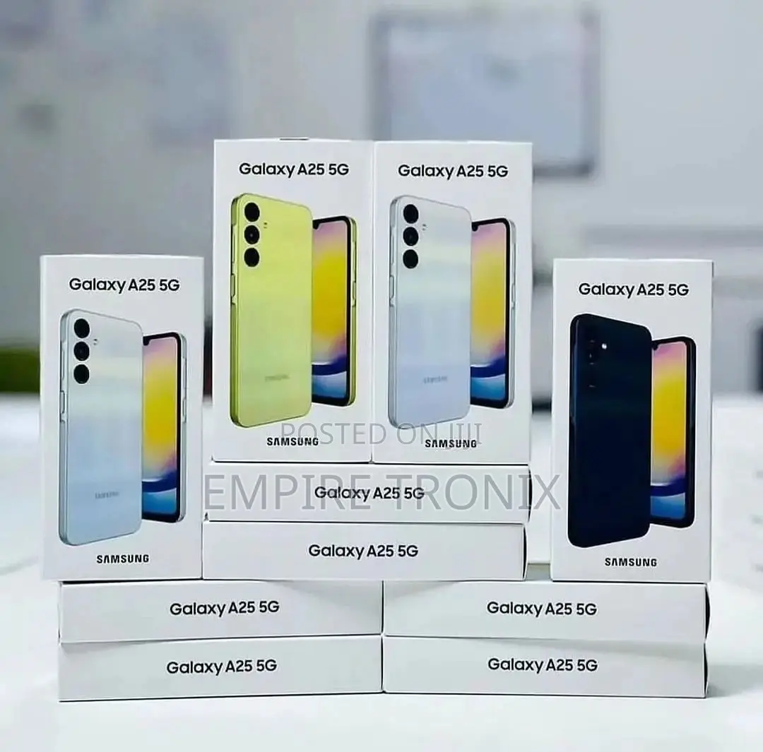 New Samsung Galaxy A25 128 GB Black