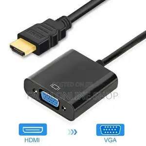  VGA (in) to HDMI (out) Converter Adapter