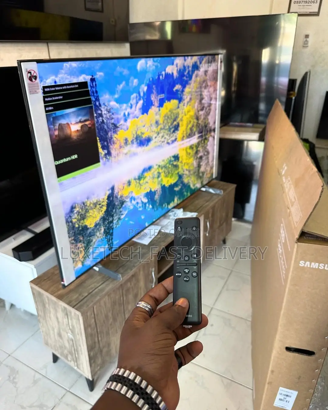 Samsung 75 Inches Qled Uhd Smart TV Q60C