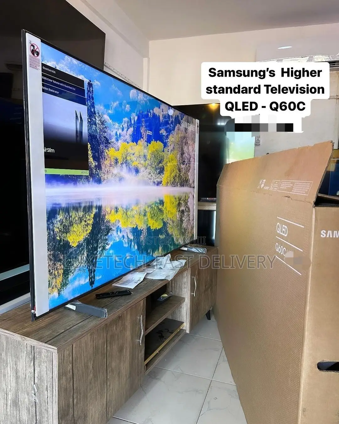 Samsung 75 Inch Qled Uhd Smart TV Q60C High Standard